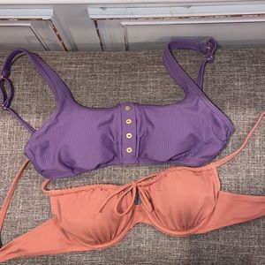 2 for $8 bathing suit tops. Never worn.